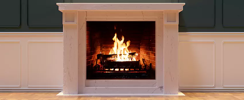 Decorative Electric Fireplace Installation in Reading, Massachusetts