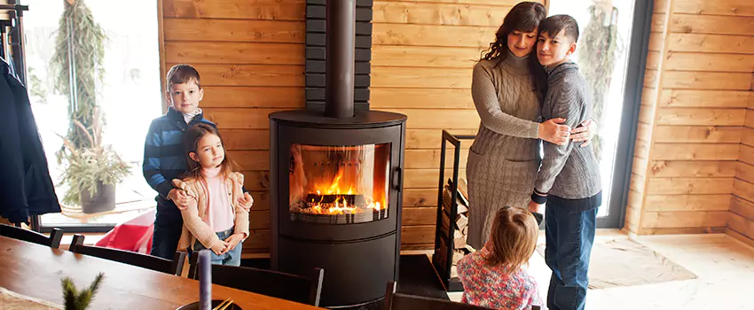 Morso Cast Iron Fireplace Insert Installation in Reading, Massachusetts