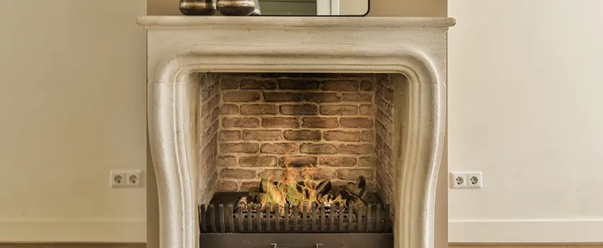 Vintage-style Fireplace Redesign in Reading, Massachusetts