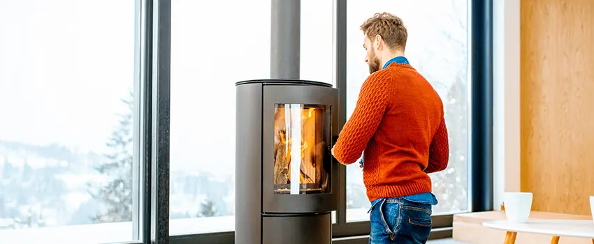 Pellet Stove Chimney Pipe Installation in Reading, MA