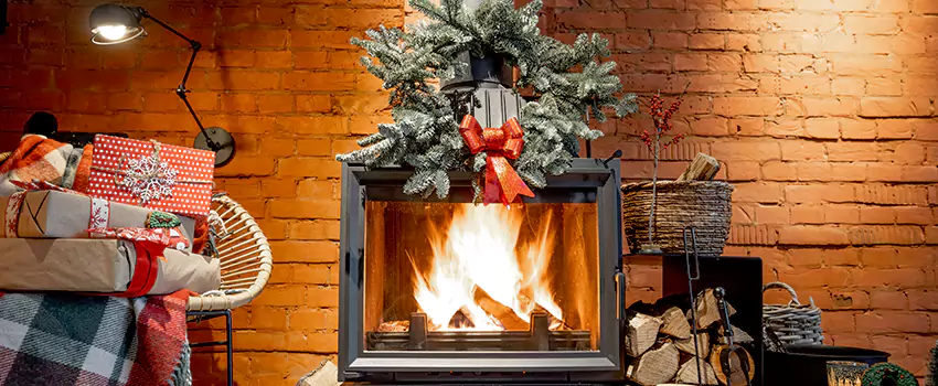 Travis Industries Linear Gas Fireplace Installation in Reading, Massachusetts
