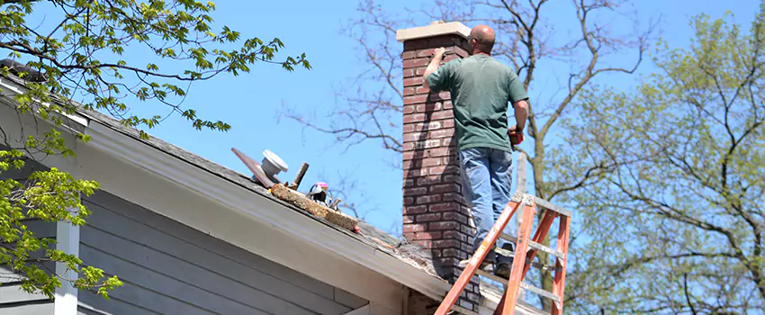Vinyl and PVC Chimney Flashing Installation in Reading, MA