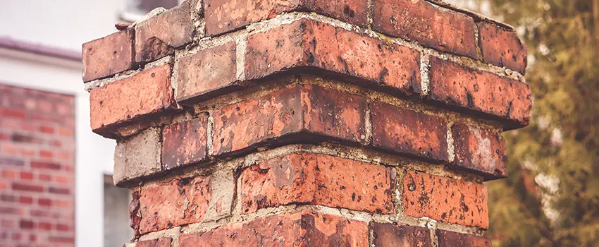 Cracked Chimney Bricks Repair Cost in Reading, Massachusetts