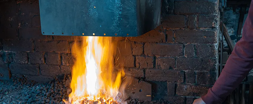 Fireplace Throat Plates Repair and installation Services in Reading, MA