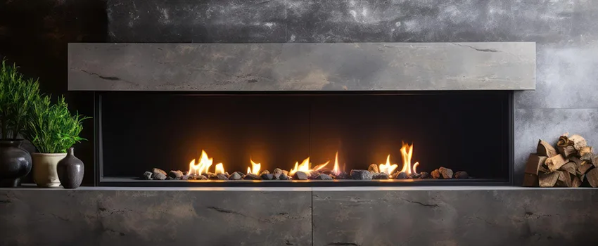 Gas Fireplace Front And Firebox Repair in Reading, MA