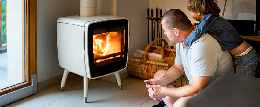 Pacific Energy Zero-Clearance Fireplace Replacement in Reading, MA